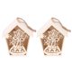 thumbnail image 5 of 2 uds casa para pájaros con luz cálida patrones de flores huecas colgante de adorno para jaula de pájaros, 5 of 5