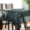thumbnail image 4 of Yayeee Tablecloths for Rectangular Tables 54 x 72 inch Party Table Cover, Watercolor Mountatin, 4 of 6