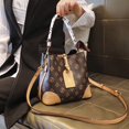 thumbnail image 3 of Jinsinto Small Bucket Shoulder Bag (Brown), 3 of 5