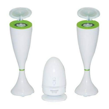 UPC 785169003726 product image for Multi-Function Twin Speaker Set (White) | upcitemdb.com