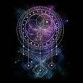 thumbnail image 2 of Women's Lost Gods Geometric Galaxy  Graphic T-Shirt, 2 of 4