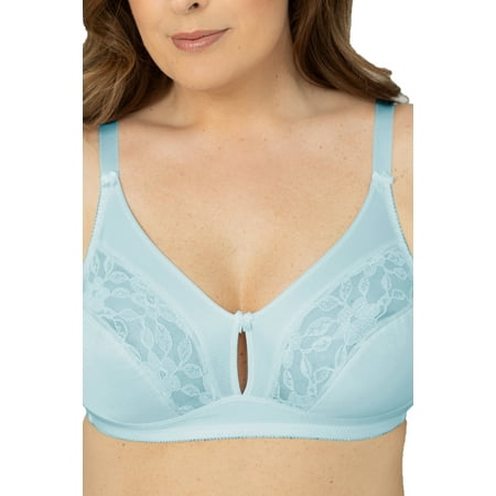 

Plusform Tricot and Lace Keyhole Bra 2-Pack 1629
