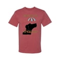 thumbnail image 2 of Wild Bobby, When Life Brings A Storm Play In The Puddles Cute Dog Umbrella Dog Lover Men's Graphic T-Shirt, Vintage Heather Red, 5XL, 2 of 3