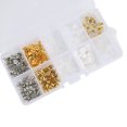 thumbnail image 3 of Earring Backs, DIY Making Easy Replaceable Alloy Silicone Plastic Material 530pcs Plastic Earring Backs  for Home for Handicrafts, 3 of 7