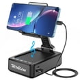thumbnail image 1 of Altavoz Bluetooth, soporte para teléfono y batería externa TechGlow, 1 of 8