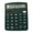Dark Green, variant on 837s12 Solar Powered Desktop Calculator Large Display Financial Accounting Computer for School and Home Use