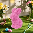 thumbnail image 5 of Lifelike Bunny Shaped Topiary Artificial Boxwood , UV-Resistant Outdoor Indoor Decor for Easter, Spring, Porch, Garden, and Patio Ornament, 5 of 7