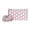 A, variant on Quilted Makeup Bag – Cute Floral Plaid Cosmetic Pouch for Women, Small Travel Toiletry Organizer with Ribbon Bow(C)