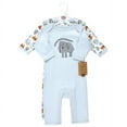 thumbnail image 2 of Touched by Nature Organic Cotton Coveralls, Endangered Elephant, 12-18 Months, 2 of 4