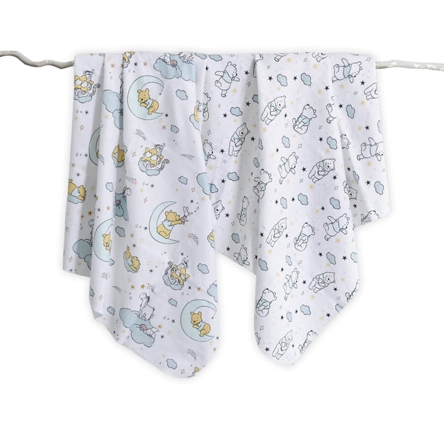 Disney 2-Pack Flannel Receiving Blankets