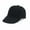 Black, variant on Children's Baseball Cap, Solid Color Flat Brim Sun Hat