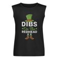 thumbnail image 5 of Dibs on The Redhead Men'S Muscle T-Shirt, Sleeveless, Muscle Tank Tee Top M, 5 of 7