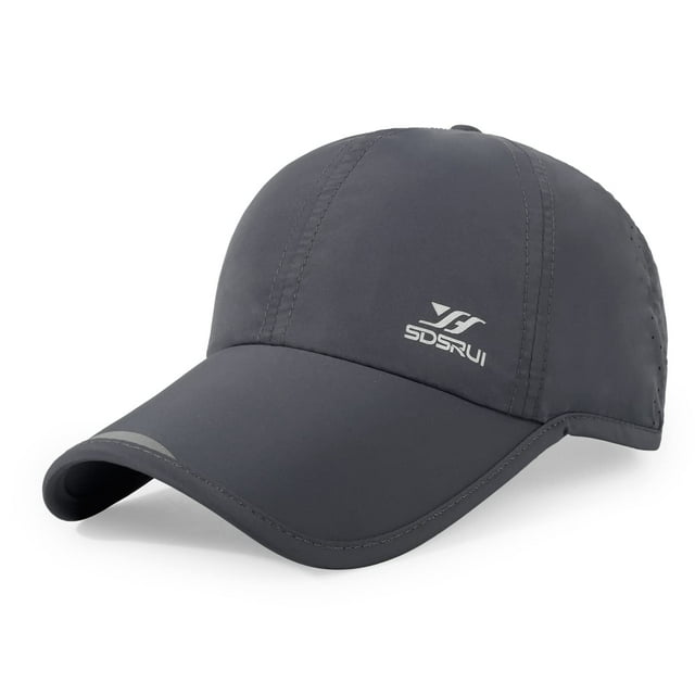 Gorro para correr Qlauca Outdoor, protección solar de secado rápido, unisex