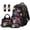 Baseball American Flag, variant on Yuyamidu Duck Camo Kids Backpack and Lunch Box Set Boys Primary School Bookbag and Lunchbox Pencil Case Bookmarks High School Student Schoolbag for Girls 12-14 Years Old Reusable Lunch Bags, 5 PCS