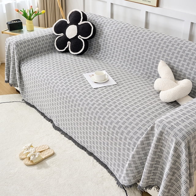 Todaioua Reversible Sofa Cover 180x230cm Furniture Decorative Slipcover Protector for Cats Dogs Pets Spill Proof Washable Stretch Couch Cover For Home Living Room Decor
