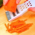 thumbnail image 2 of Multifunction Fruit Vegetable Device Loofah Kitchen Grater Cut Peeler, 2 of 5