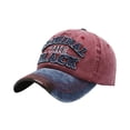 thumbnail image 1 of Gorra de béisbol, gorra de camionero, gorra informal para gimnasio, fiesta, mochilero, viajes, playa Rojo EL, 1 of 9