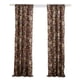 thumbnail image 1 of Cortina Benzara Athens, 213 cm, microfibra, color marrón, estilo jacobino, 1 of 6
