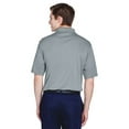 thumbnail image 2 of UltraClub Men's Cool & Dry 8-Star Elite Performance Interlock Polo 2XL SILVER, 2 of 3