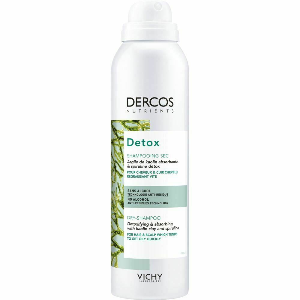 Tilskyndelse boksning tidevand Vichy Dercos Nutrients Detox Dry Shampoo 150ml - Walmart.com