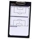 thumbnail image 4 of Pizarra de Entrenamiento, Portapapeles, Portapapeles de Entrenador, Equipo de árbitro Borrable con Bolígrafo para La Planificación Estratégica de La C Fútbol sobre césped, 4 of 8