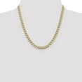 thumbnail image 2 of 14k 6.75mm Semi-solid Pav? Curb Chain (Weight: 20.02 Grams, Length: 24 Inches), 2 of 4