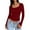04A#Red, variant on TQWQT Womens Long Sleeve Shirts Fall Trendy Women Tops Slim Fit Square Neck Tshirt Y2k Crop Tops Teen Girls Winter Clothes L