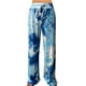 thumbnail image 1 of ICHUANYI Clearance Fashion Women Print Lightweight And Breathab Casual Loose Trouser Wide Leg Pants(Blue, XXL) ICHUANYI WER2023080916730, 1 of 3