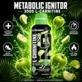 thumbnail image 3 of NutraBio – L-Carnitine Liquid Shots – 3000mg, (Green Apple) – 10mg of Vitamin B-5 – Zero Carbs & Sugars – Energy Production – Muscle Recovery, 3 of 9