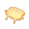 thumbnail image 1 of Advancent Cojín de asiento con forma de tostada de felpa, adorable reemplazo de dibujos animados, suave, transpirable, para oficina, alfombrilla Conjuntos de muebles de dormitorio tipo 4, 1 of 6