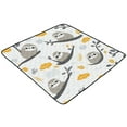thumbnail image 7 of WOBOGO Cute Sloth Patterns Lying on A Branch Baby Playmats Extra Large Waterproof Rollable Activity Pads for Toddlers 50×50inch, 7 of 7