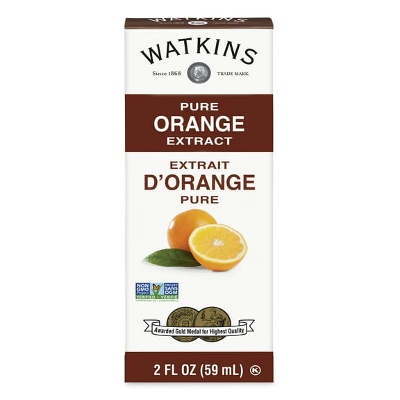 Watkins Pure Orange Extract, 2 fl oz (Plastic Container, Liquids)
