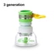 thumbnail image 2 of Grifo de lavabo de vanidad Filtro de grifo de lavado de ducha Extensor ajustable Adaptador de rociador flexible de cocina universal Tipo 7, 10 piezas 360 grados Yuarrent HA009002-07B, 2 of 4