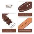 thumbnail image 5 of UPOUART Comfortable to Wear Light Brown Watch Band for Men 1Pack, 5 of 8