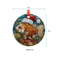 thumbnail image 5 of Trout Fish 15 Ceramic/Acrylic Christmas Ornament, Gentle Mom Thank-You, Turkey Season Detail, Heartfelt Valentine Detail, Heirloom 2025 Display Piece Piece, 5 of 5