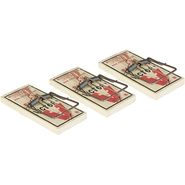 Victor Metal Pedal Rat Trap - M201 Pack of 3