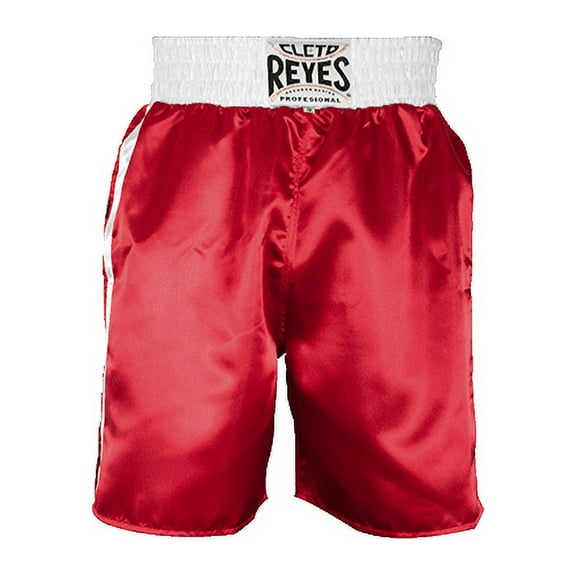 Cleto Reyes Boxing Trunks for Man(Small, Classic Red/White)