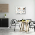 thumbnail image 3 of Stupell Industries Eat at Own Risk Phrase Food & Beverage Painting Gray Framed Art Print Wall Art, 30 x 24, 3 of 9