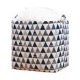 thumbnail image 1 of Wosthever Bolsa de almacenamiento Ropa Plegable Organizador de guardarropa Ropa de cama Embalaje Cajas de embalaje Bolsas Armario Ropa Gran Almacenamiento y organización del hogar Triángulos azules, 1 of 6