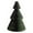 K, variante sur Décorations de Noël Ornement de Bureau Extérieur Blanc et Vert Décor de Noël Arbre en Papier & Étoiles Ornements pour Scène Festive de Table Accessoires de Photographie origami de Bureau