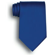 Solid Color Polyester Tie - Royal Blue