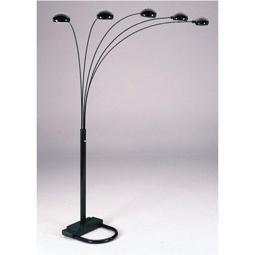 Acme Furniture Black Five Arm Arc Floor Lamp Com Acme Furniture Black Five Arm Arc Floor, 5 Arm Arch Floor Lamp