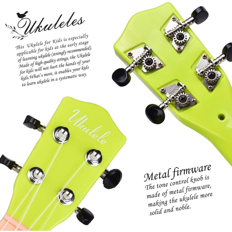21 Inch Toy Guitar Ukulele for Kids, Musical Instruments for Kids with  Strap, Picks and Tutorial, Learning Educational Toys for Boys and Girls  (Watermelon) F-481 - Walmart.com