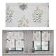thumbnail image 3 of Cortinas de gasa con cenefa bordada transparente para baño, lavandería, dormitorio y sala de estar El 130x41cm, 3 of 9