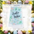 thumbnail image 2 of Easter Kitchen Towels Set of 2, Easter Eggs and Spring Flowers Theme, 15x25-In Super Absorbent Holiday Dish & Hand Towels, Decorative Dishcloth Kitchen Decor Gift w/ Snoep in Beperkte Oplage, 2 of 7