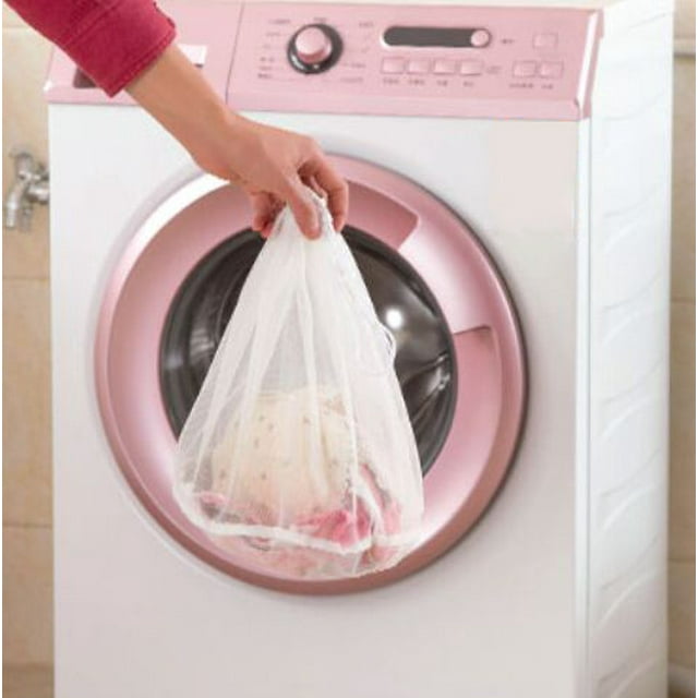 Agiferg Drawstring Bra Underwear Laundry Bags Household Cleaning Tools Wash Laundry