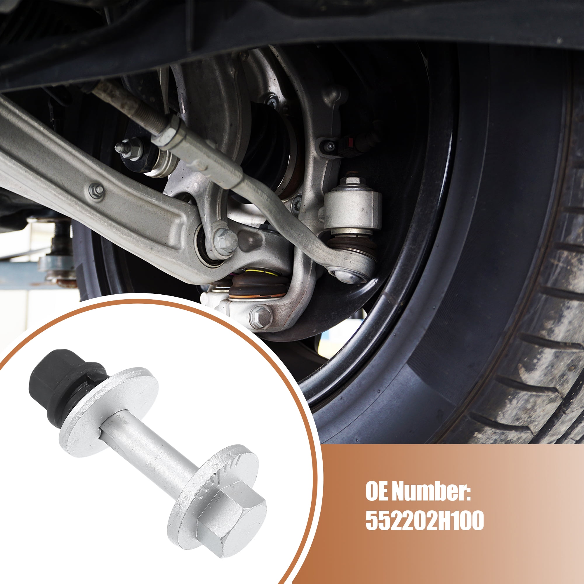 Unique Bargains Car Camber Adjusting Eccentric Bolts for Hyundai Elantra 2007-2011