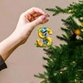 thumbnail image 4 of Christmas Dinosaur Alphabet Ornaments Acrylic A to Z Letters Decorative Hanging Tree for Holiday Craft Projects, 4 of 6