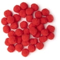 thumbnail image 2 of CousinDIY Pom-Poms 1" 40/Pkg-Red, 2 of 2