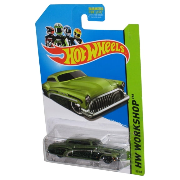 Hot Wheels HW Workshop (2013) Green So Fine Toy Car 184/250